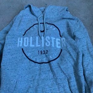 Grey hollister logo sweat